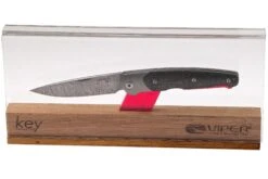 Viper Key VA5978FCB Bolster Damascus Copper Carbon Fibre Navaja -Victorinox Ventas VPVA5978FCB 10 viper