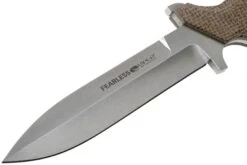 Viper Fearless VT4018CM Sleipner Stonewashed, Brown Canvas Micarta, Cuchillo Fijo, Rumici Design -Victorinox Ventas VPVT4018CM 03 viper