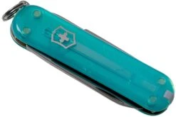 Victorinox Classic SD Translucent Colours, Tropical Surf 0.6223.T24G Swiss Navaja -Victorinox Ventas VT0 6223 T24G 04 victorinox