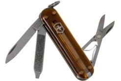 Victorinox Classic SD Translucent Colours, Chocolate Fudge 0.6223.T55G Swiss Navaja