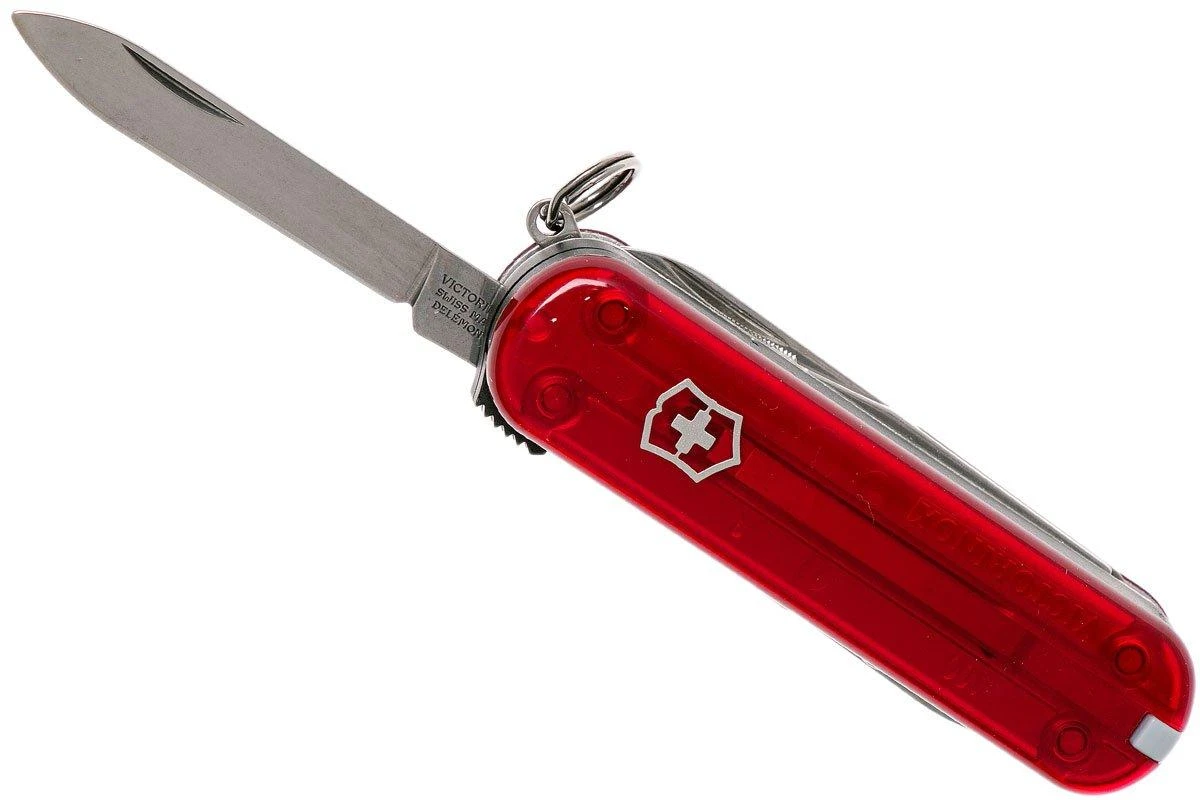 Victorinox Nail Clip 580 Rojo Transparente 0.6463 Navaja Suiza 6 Victorinox Nail Clip 580 Rojo Transparente 0.6463 Navaja Suiza - Imagen 4
