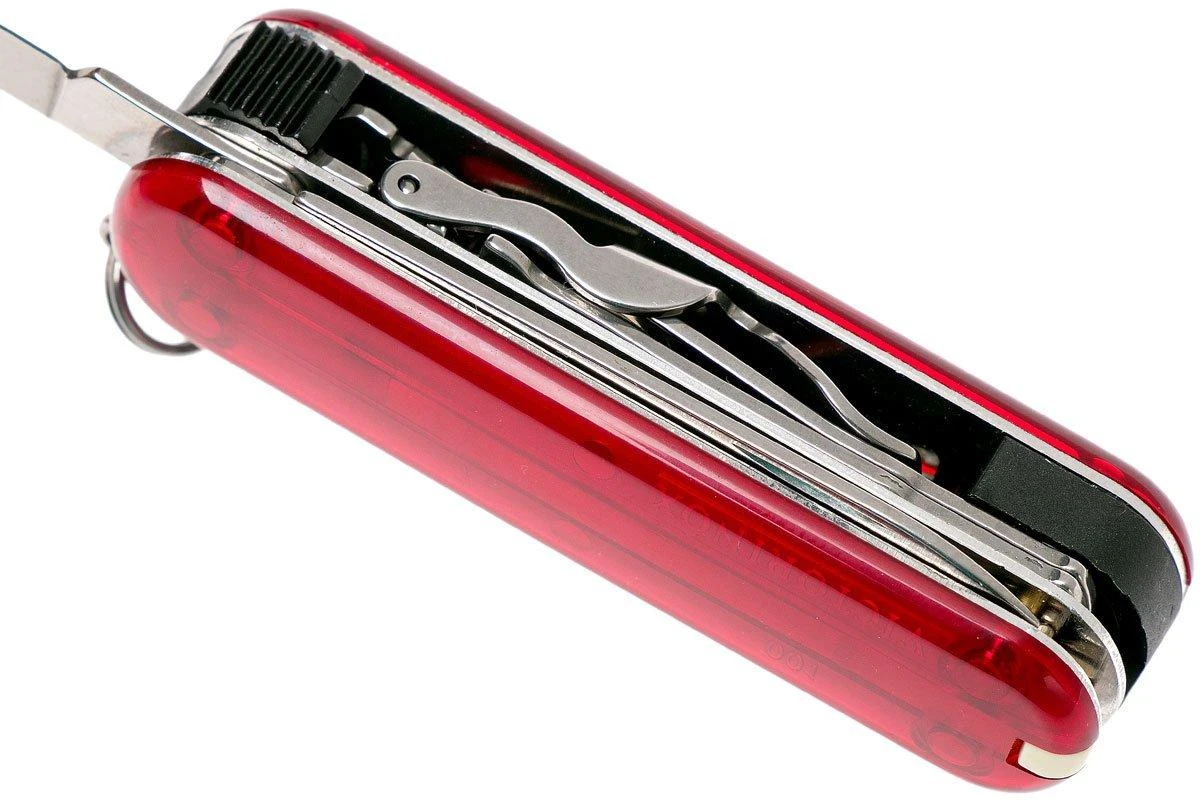 Victorinox Nail Clip 580 Rojo Transparente 0.6463 Navaja Suiza 8 Victorinox Nail Clip 580 Rojo Transparente 0.6463 Navaja Suiza - Imagen 6
