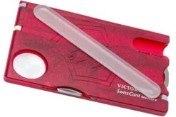 Victorinox SwissCard Nailcare Rojo Transparente 0.7240.T -Victorinox Ventas VT0 7240 T 03 victorinox