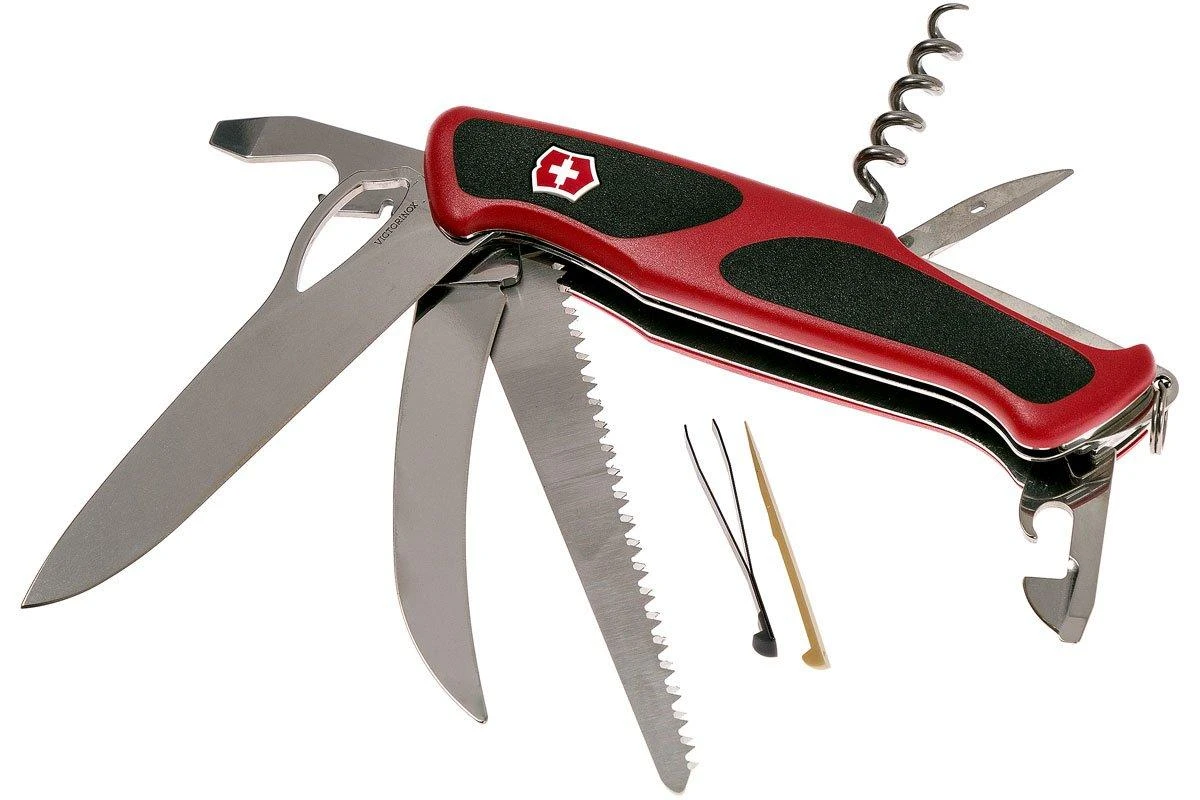 Victorinox RangerGrip 57 Hunter Rojo-negro 0.9583.MC Navaja Suiza 3 Victorinox RangerGrip 57 Hunter Rojo-negro 0.9583.MC Navaja Suiza