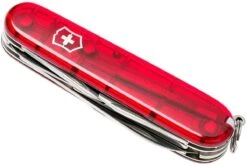 Victorinox Climber Rojo Transparente 1.3703.T Navaja Suiza -Victorinox Ventas VT1 3703 T 05 victorinox vt1 3703 t 05