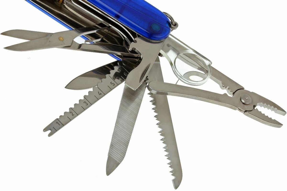 Victorinox SwissChamp Azul Transparente 1.6795.T2 Navaja Suiza 4 Victorinox SwissChamp Azul Transparente 1.6795.T2 Navaja Suiza - Imagen 2