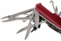 Victorinox CyberTool M Rojo Transparente 1.7725.T Navaja Suiza -Victorinox Ventas VT1 7725 T 04 victorinox cybertool 34 rood vt1 7725 t d4