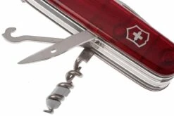Victorinox CyberTool M Rojo Transparente 1.7725.T Navaja Suiza -Victorinox Ventas VT1 7725 T 06 victorinox cybertool 34 rood vt1 7725 t d6