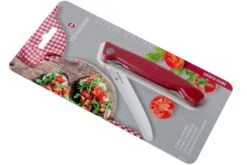 Victorinox SwissClassic 6.7831.FB Cuchillo Plegable Dentado Para Verduras, Rojo -Victorinox Ventas VT6 7831 FB 07 victorinox