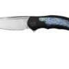 WE Knife Makani WE21048B-3, Black Titanium, Flamed Titanium Inlay, CPM 20CV Navaja -Victorinox Ventas WKWE21048B 3 01 weknife