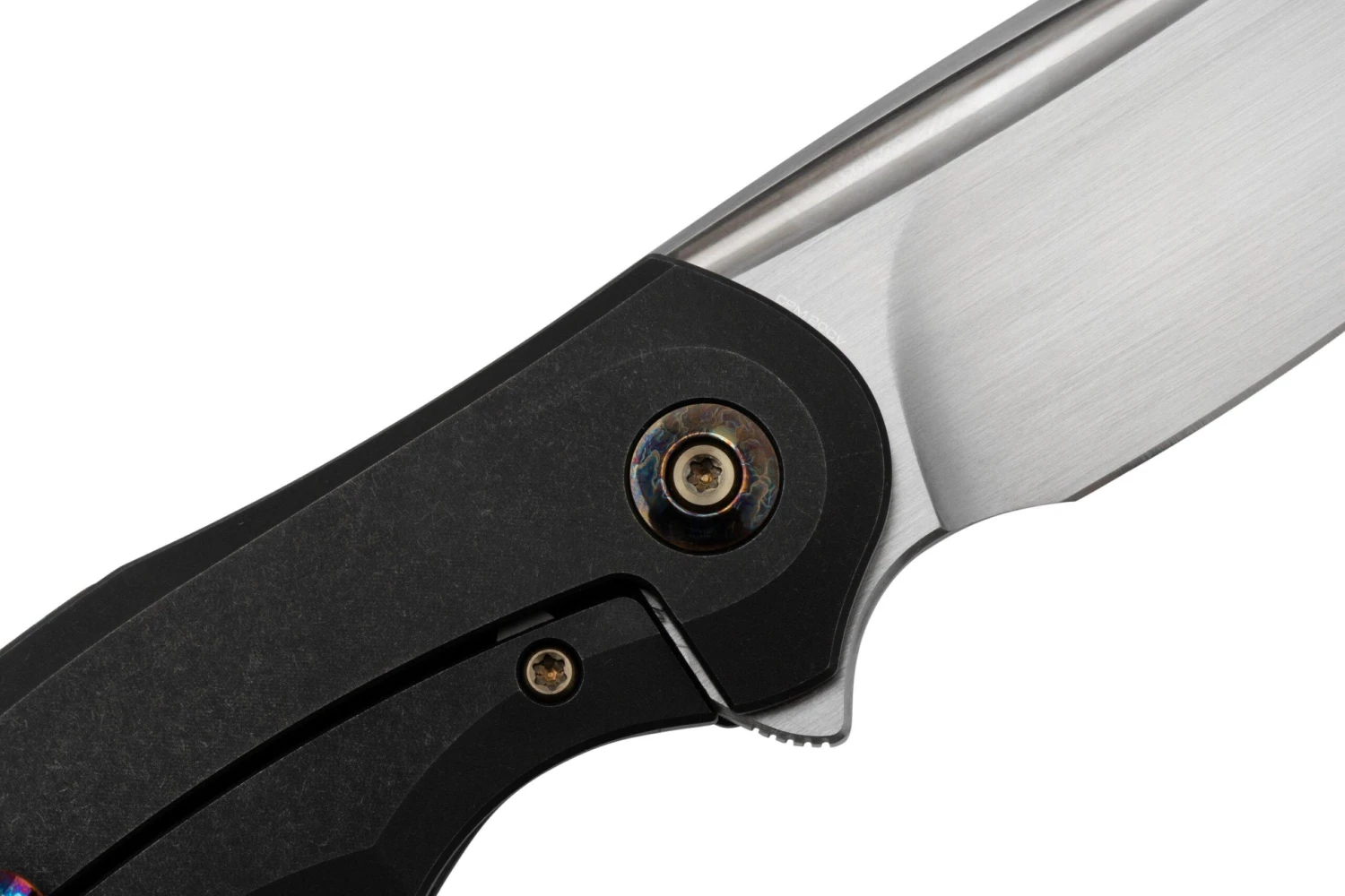 WE Knife Makani WE21048B-3, Black Titanium, Flamed Titanium Inlay, CPM 20CV Navaja 7 WE Knife Makani WE21048B-3, Black Titanium, Flamed Titanium Inlay, CPM 20CV Navaja - Imagen 5