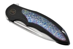 WE Knife Makani WE21048B-3, Black Titanium, Flamed Titanium Inlay, CPM 20CV Navaja 14 WE Knife Makani WE21048B-3, Black Titanium, Flamed Titanium Inlay, CPM 20CV Navaja -Victorinox Ventas WKWE21048B 3 06 weknife