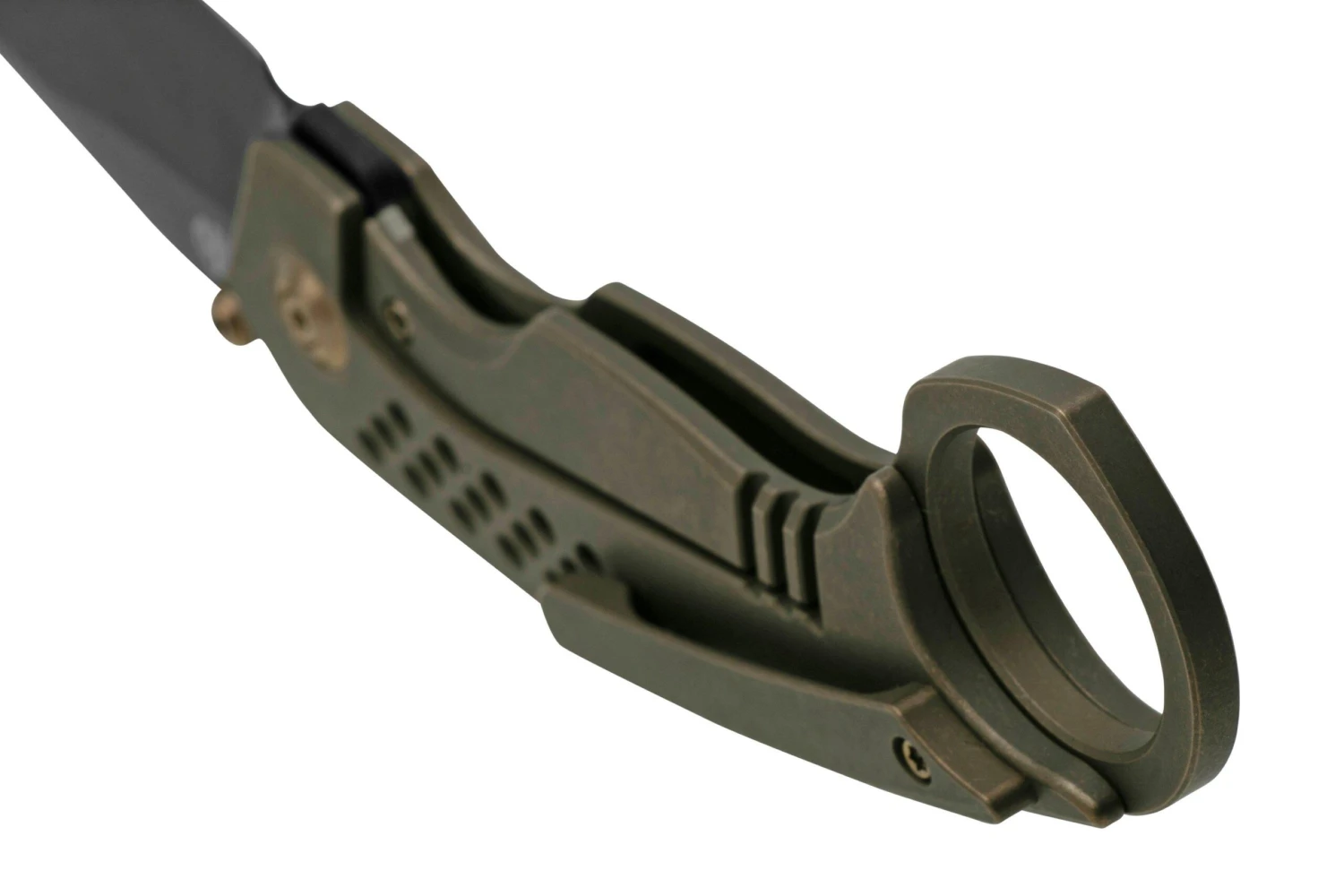 WE Knife Envisage WE22013-3 Bronze Titanium, Black Stonewashed Navaja, Diseño De Tuff Knives 6 WE Knife Envisage WE22013-3 Bronze Titanium, Black Stonewashed Navaja, Diseño De Tuff Knives - Imagen 4