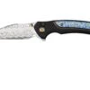 WE Knife Ziffius, WE22024D-DS1 Limited Edition, Flamed Titanium Spacer, Hakkapella Damasteel Navaja -Victorinox Ventas WKWE22024D DS1 01 weknife