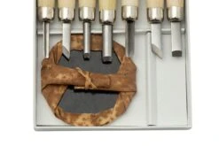 Yoshiharu L-7 Maruichi Cuchillos Japoneses Para Tallar Madera, Juego De 7 Con Baren -Victorinox Ventas YSH 026 03 yoshiharu